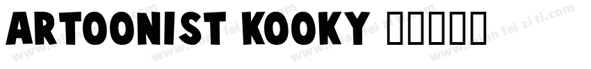 artoonist Kooky字体转换
